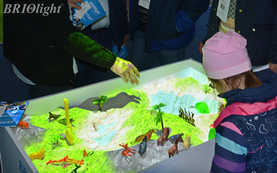 Interactive sandbox Briolight S